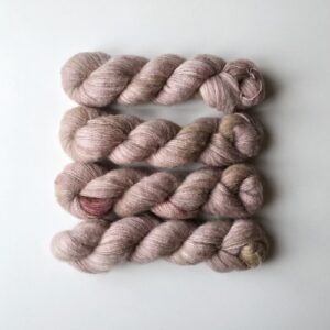 Cashmere/alpakka/silke