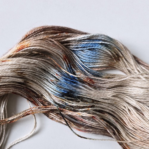 Alpaka/hør/silke 2. sortering - Billede 2