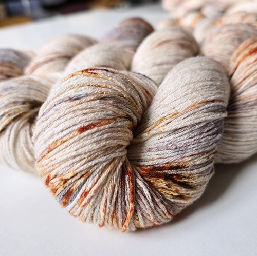 Bourette silke - Billede 3