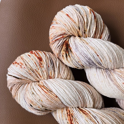 Bourette silke - Billede 5