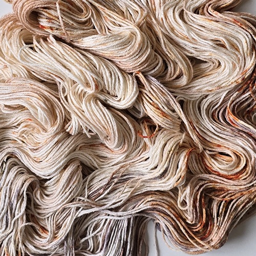 Bourette silke - Billede 2